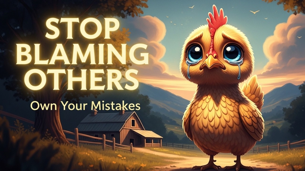 Own Your Mistakes | The Golden Hen Who Learned the Truth | Powerful Moral Story