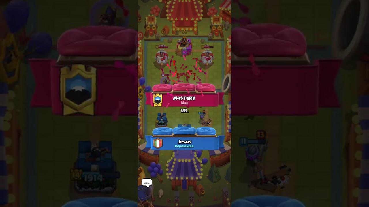 Como cambio en Clash Royale dependiendo del mazo xd