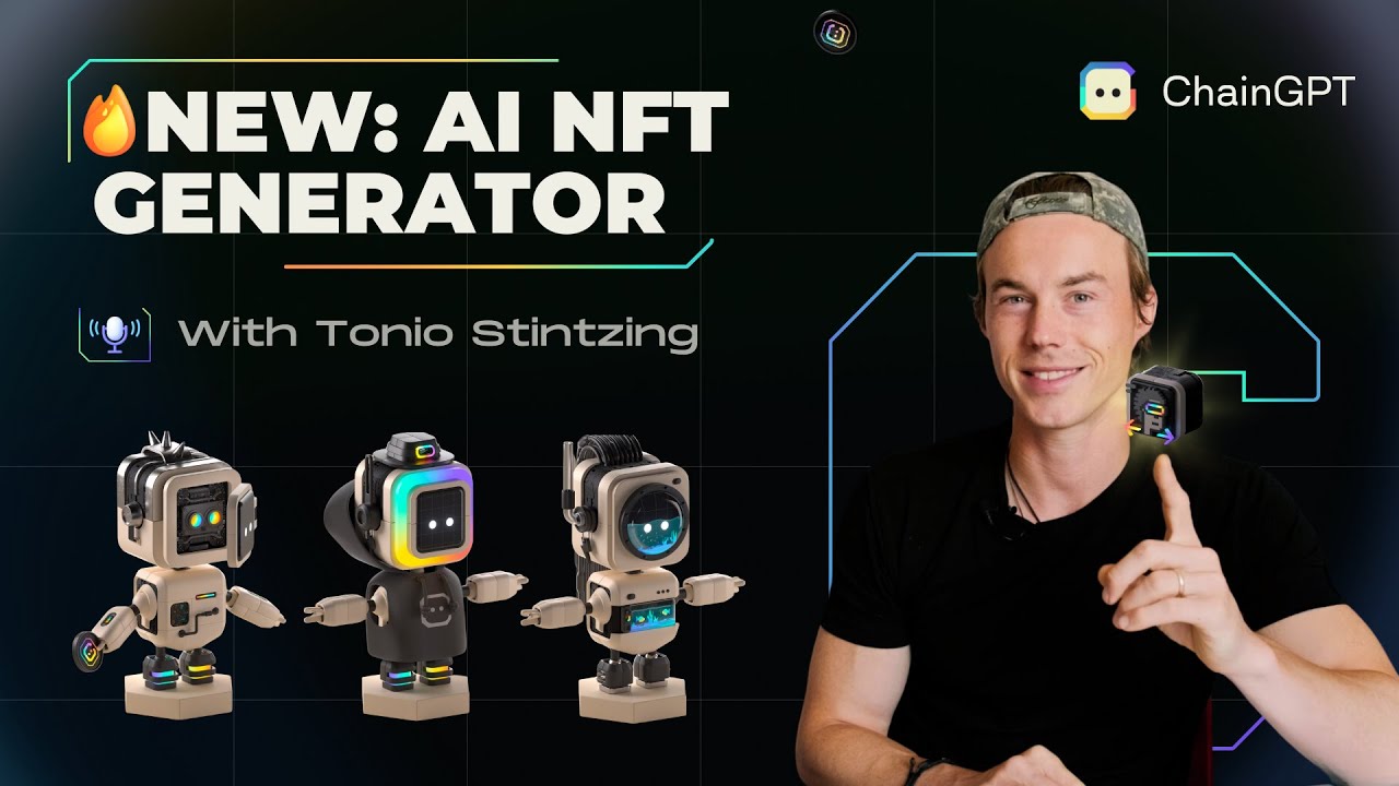 The Future of On-Chain Art: Introducing ChainGPT AI NFT Generator - First of Its Kind