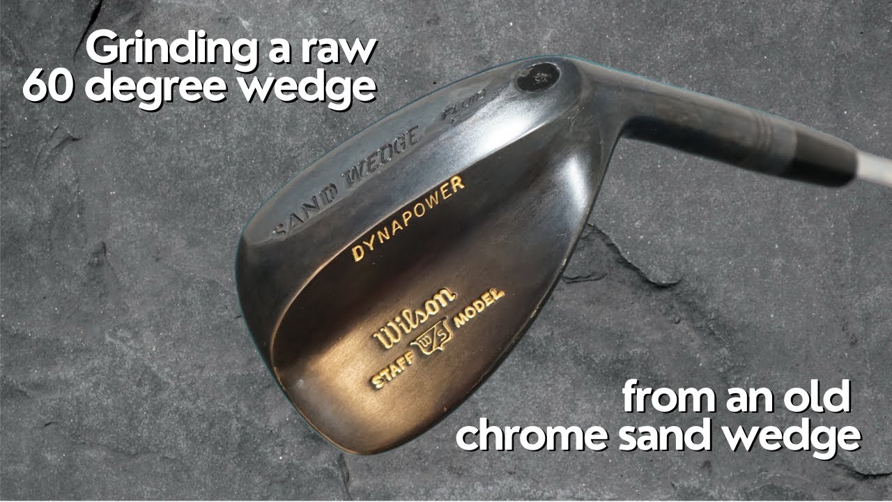 Making a new 1969 Wilson Dynapower 60 degree raw wedge