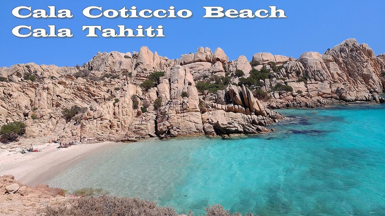 Сардиния, пляж Таити  |  Sardegna, Caprera, Cala Tahiti