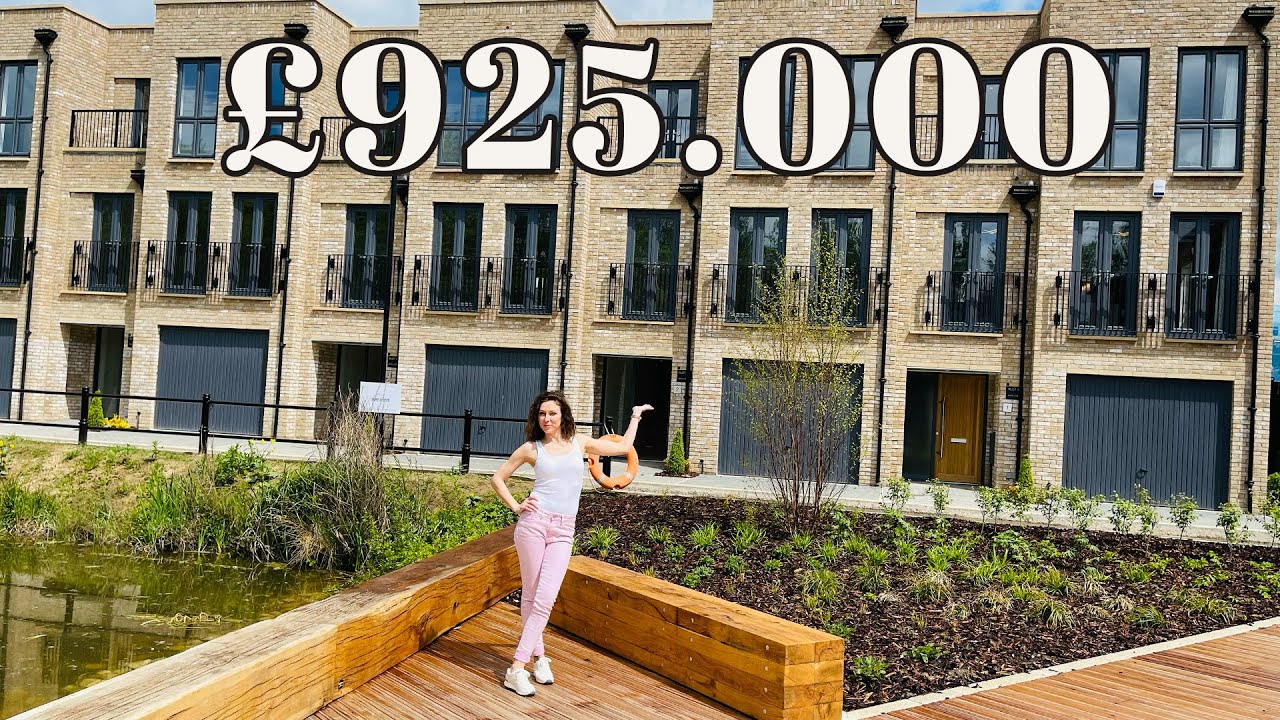 Inside a £925,000 new build house in Oxford 🇬🇧 UK | 3 bedroom townhouse tour