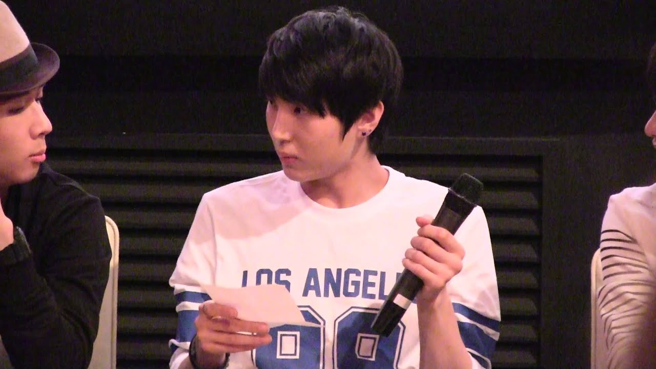 130831 VIXX 종로팬사인회 레오질문+라비하트 by.레오에비뉴