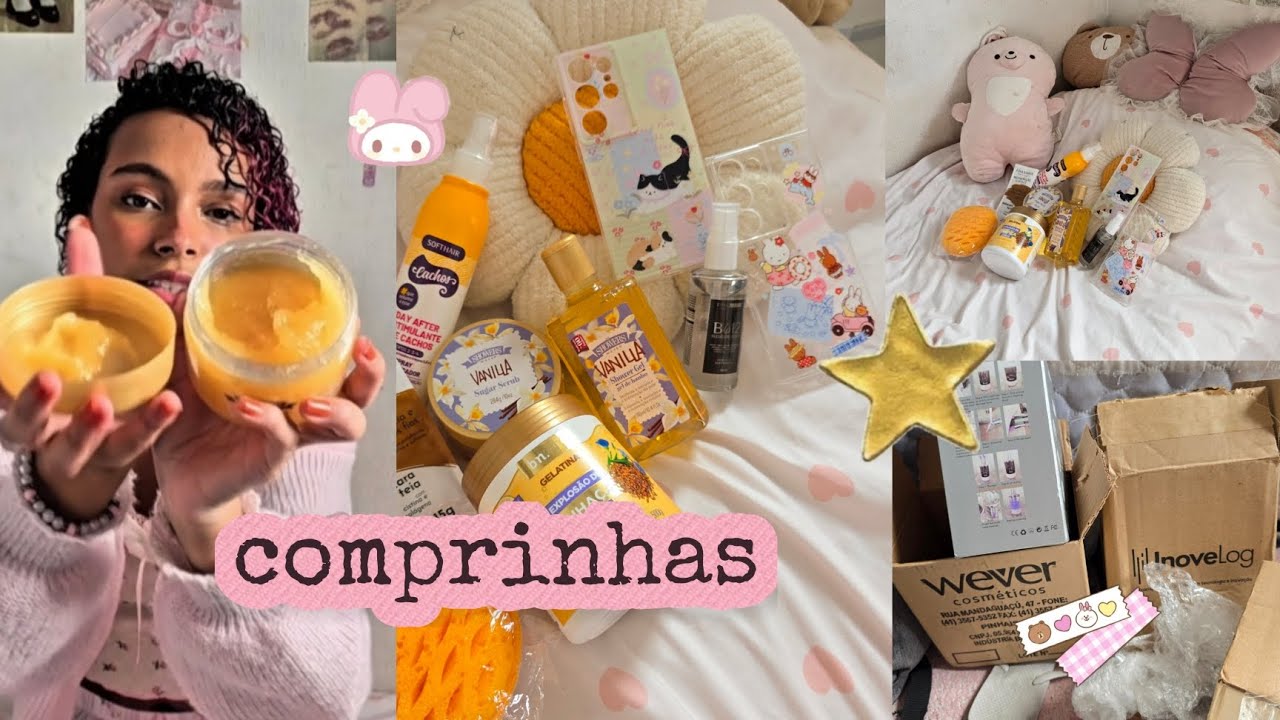 haul de comprinhas da shopee 🌸