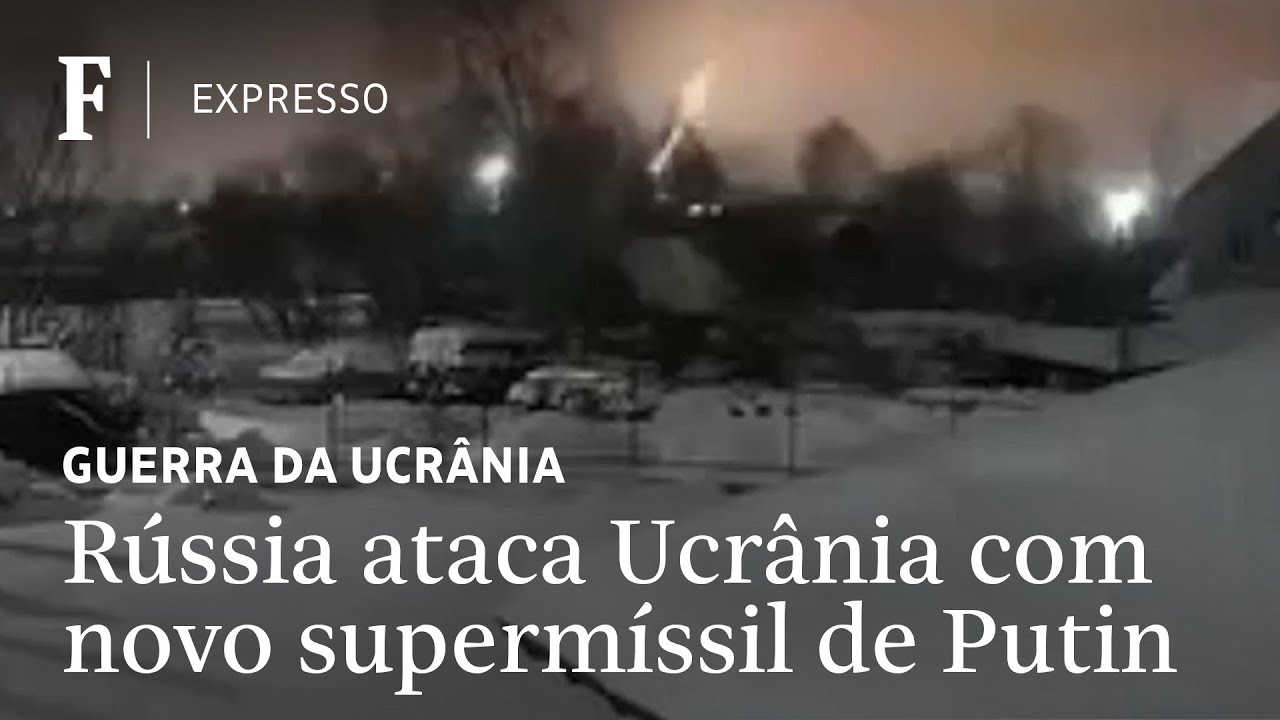 Putin ataca Ucrânia com supermíssil