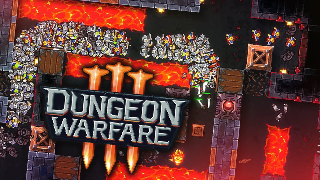 SUPER SATISFYING DUNGEON TOWER DEFENCE WITH GREAT UPGRADES! - DUNGEON WARFARE 3