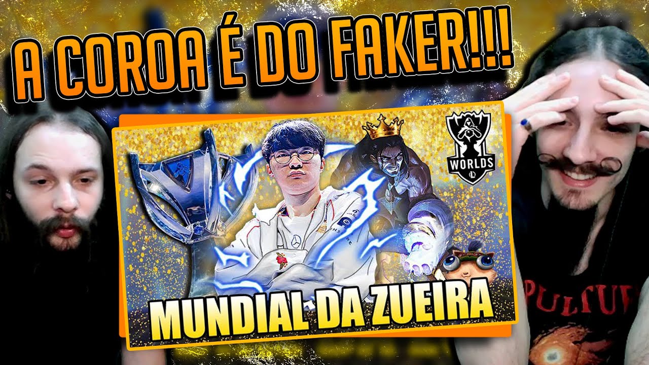 O DIA QUE O FAKER FEZ O IMPOSSÍVEL - MUNDIAL DA ZUEIRA | Worlds 2024 | T1 vs BLG | [REACT]