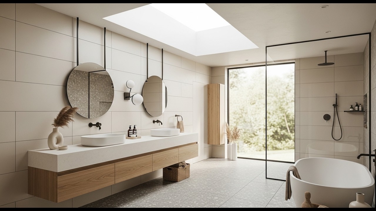 200 Luxury Bathroom Tiles Ideas 2026 | Small Modern Bathrooms & Shower Tile Trends