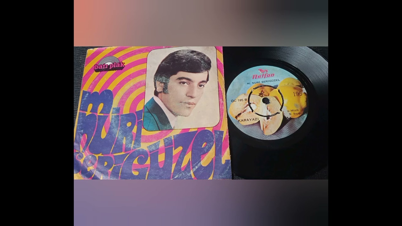 M. Nuri SERİGÜZEL. Dost acı söyler ( arkadaş ) .. KARA YAZI. 45,lik plak orjinal kayit