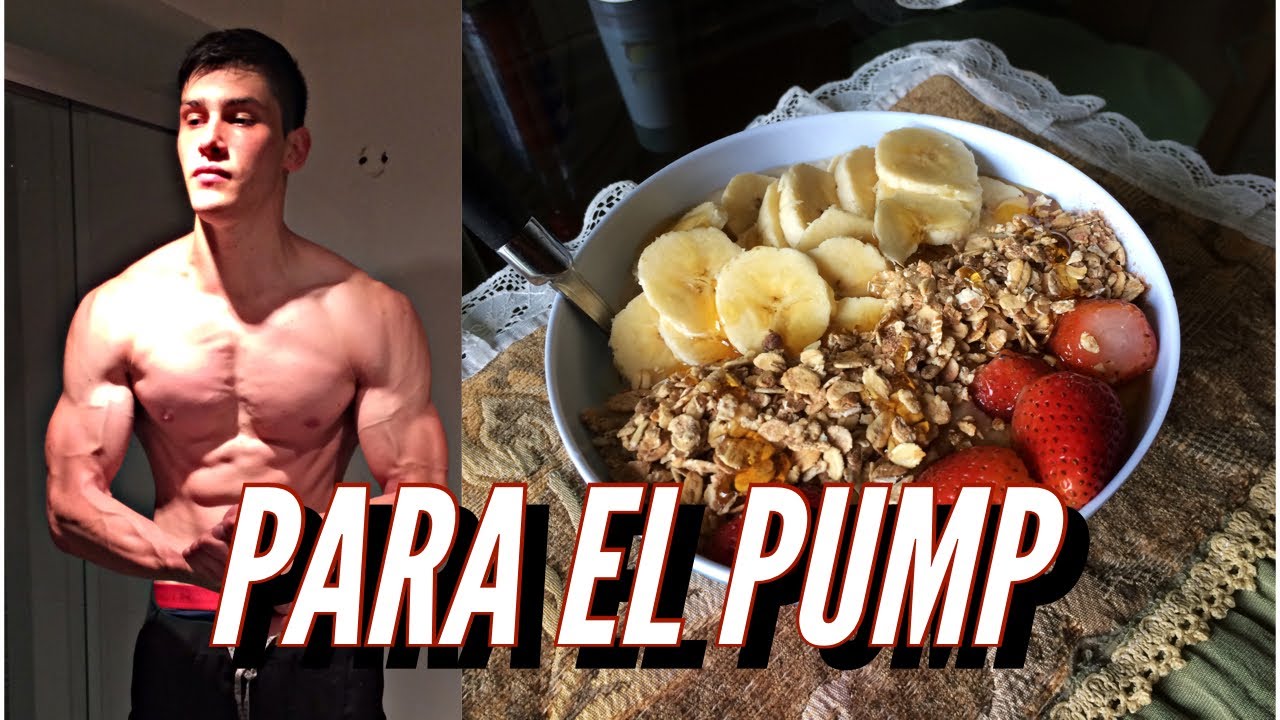 DESAYUNO PARA GANAR MASA MUSCULAR / Contenido Kcal alto! 🥇💪🏻 #shorts