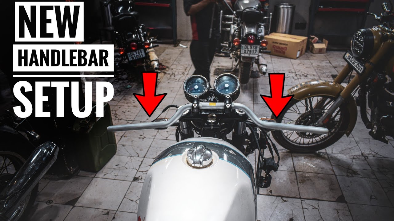 Continental GT 650 with Himalayan Handle bar 🤔 | New Lock for Rs. 000🤯