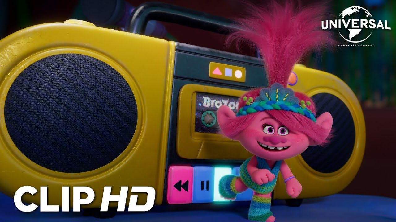 TROLLS 3: TODOS JUNTOS - Branch y sus hermanos practican juntos
