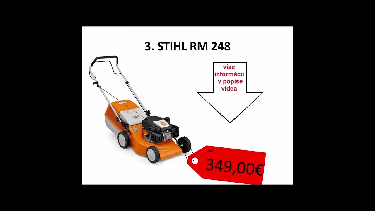 Recenzie TOP benzínových kosačiek