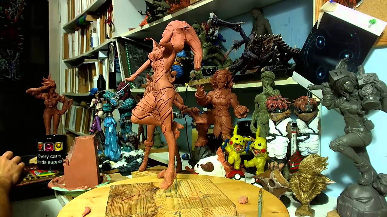 Making a statue of Zyra [Part 1] - Best Zyra build EU ?