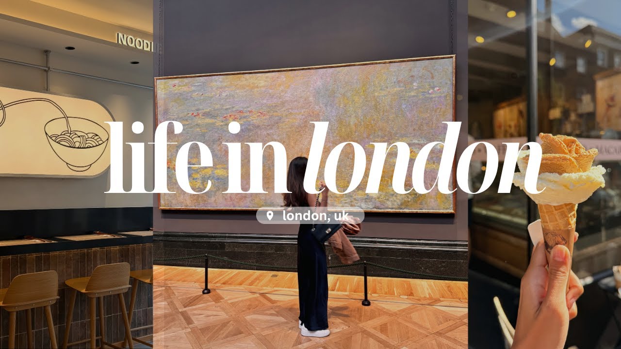 London Diaries 🇬🇧 | Remote Work, Markets, Concert Night & Self-Care Weekend