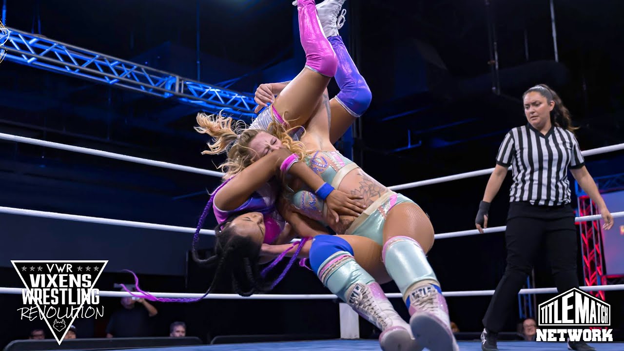 Laynie Luck vs Mia Friday - Rise of the Vixens III - Women's Wrestling