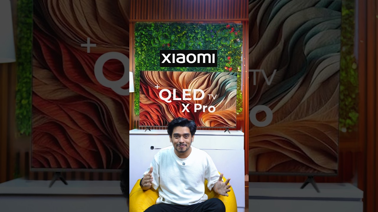 Best QLED TV in India ? xiaomi QLED TV X Pro Review #shorts 🤯