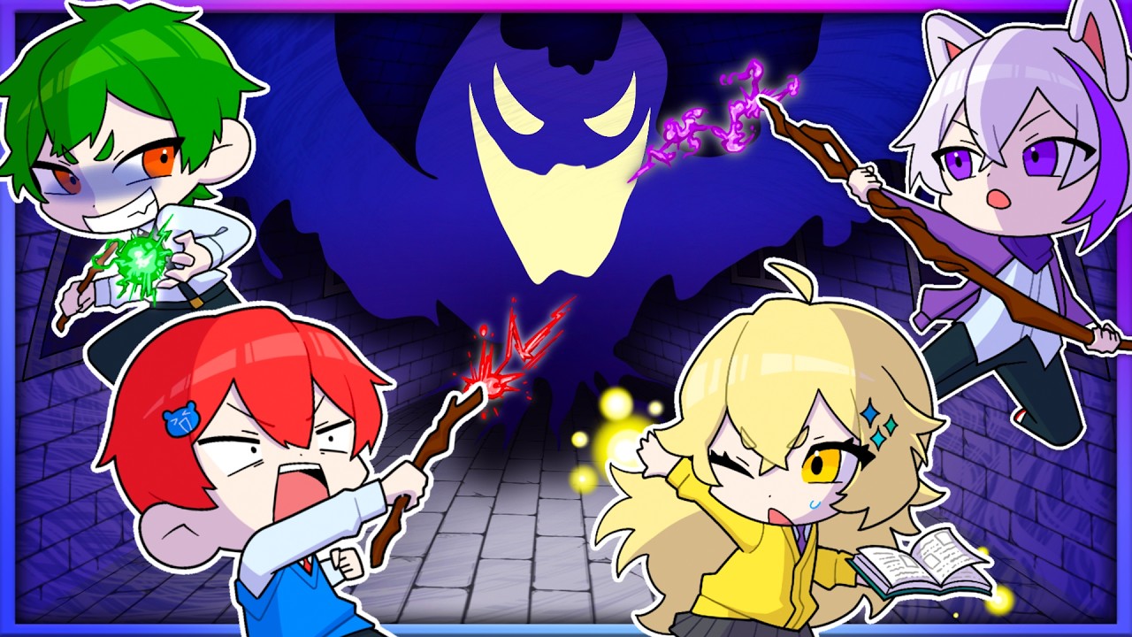 ガチで声で呪文を唱えてバケモノを倒すゲームでが楽しすぎる！本当の魔法使いになって戦ってみた結果！？【YAPYAP】よろずや🍭