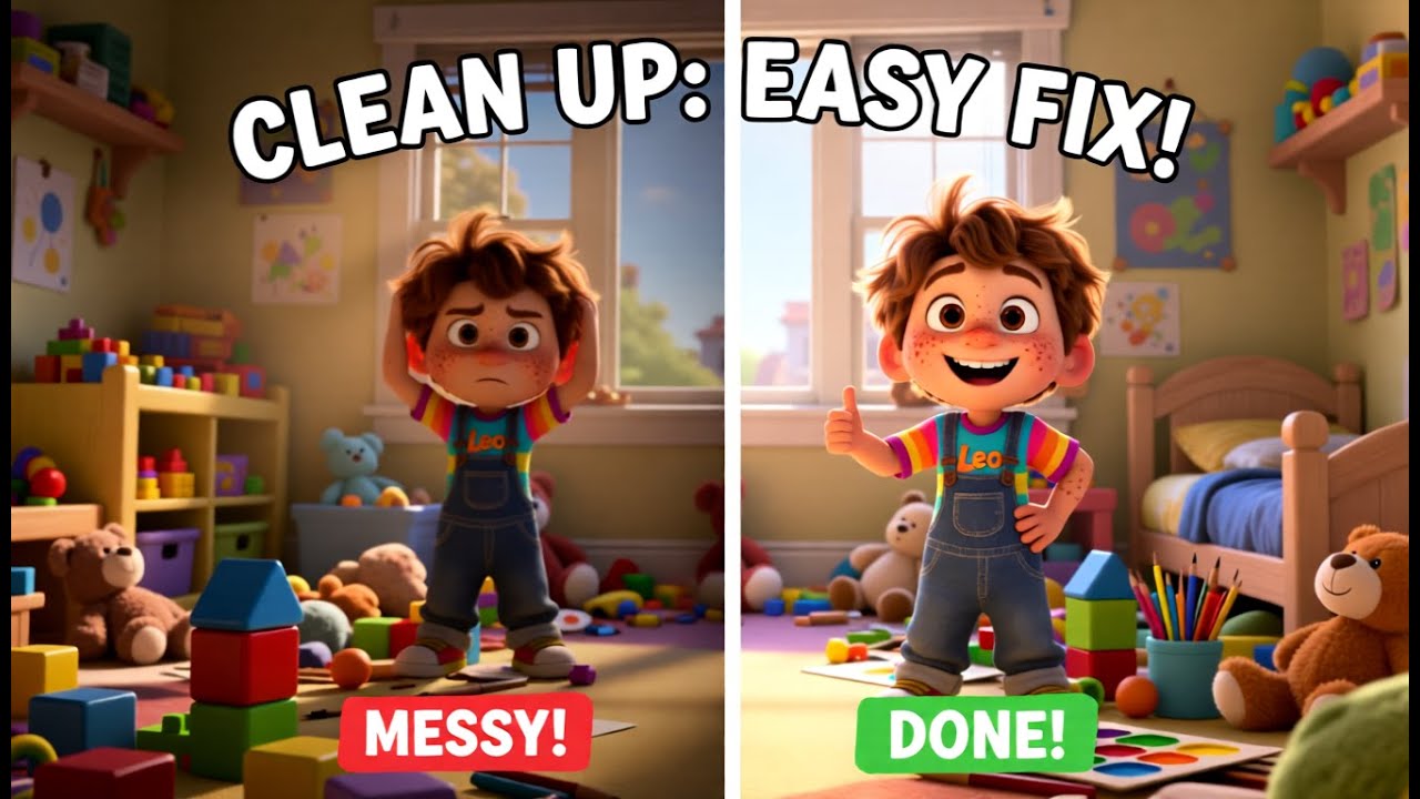 Exciting Clean Up Challenge for Kids! | Kid Songs and Nursery Rhymes