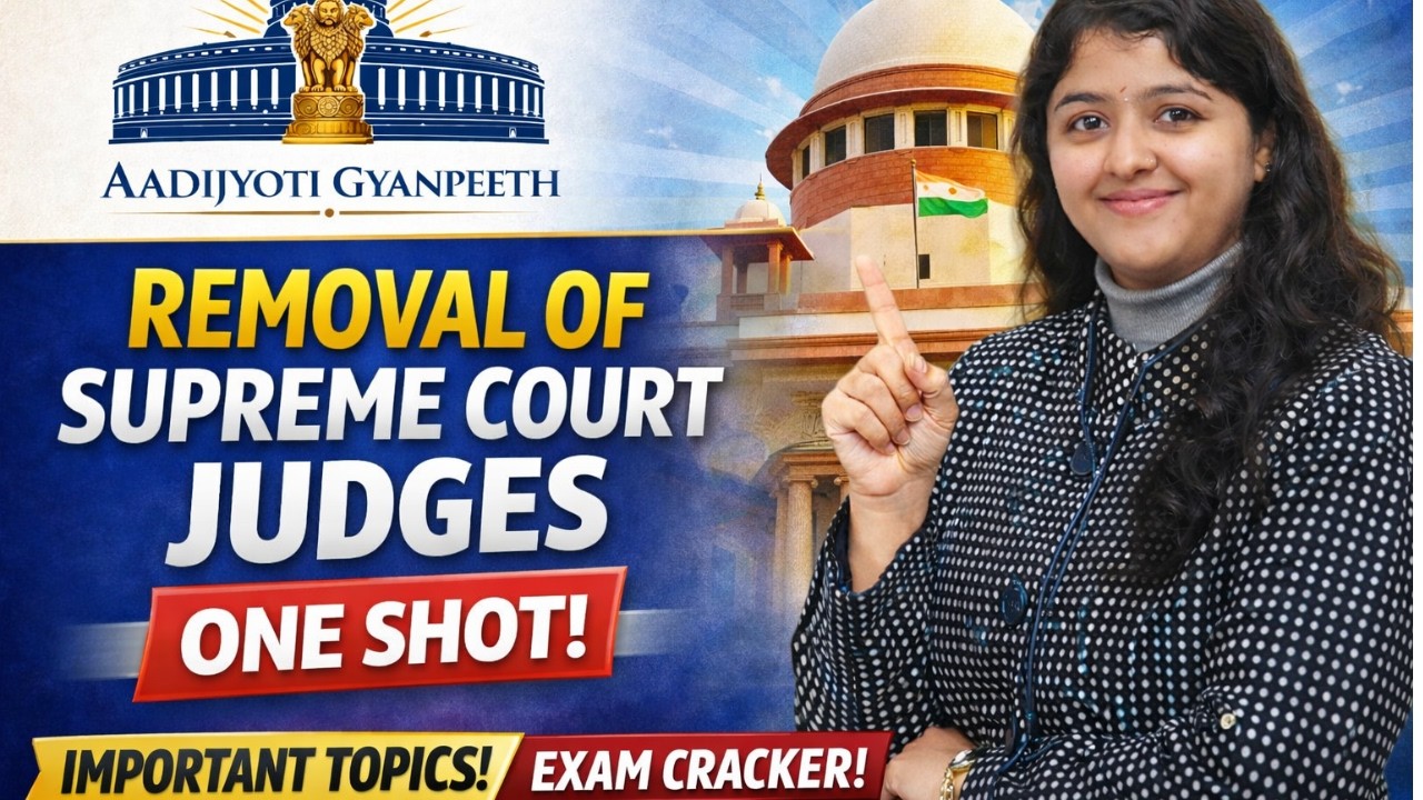 Removal of Supreme Court Judges | Impeachment Process Explained | Polity One Shot | UPSC 2026