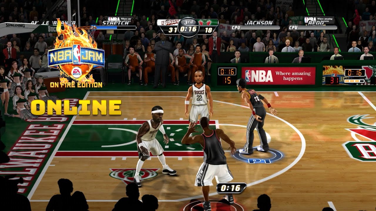 NBA Jam On Fire Edition Online Co-Op - Andrew and Dee from the @NLSC play Road Trip