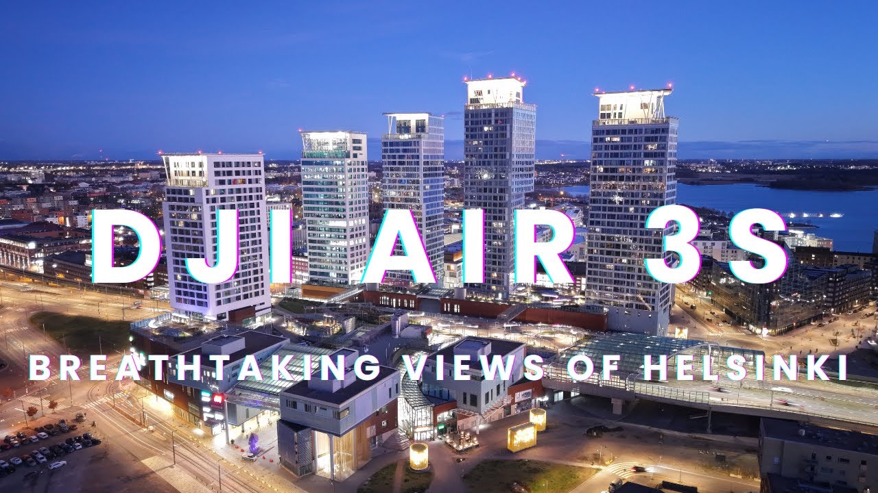 The DJI AIR 3S Does It Again – Helsinki’s Skyline Unleashed in Stunning Cinematic Glory!