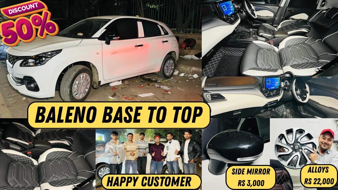 2026 Baleno Sigma Genuine Accessories ✅ Baleno Base To Top Modified ✅baleno 2026 modified 