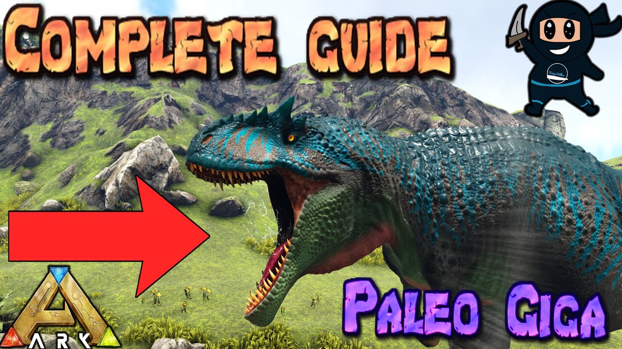 Complete guide Paleo Giga !Best GIGA TLC! Ark Survival Evolved Mod