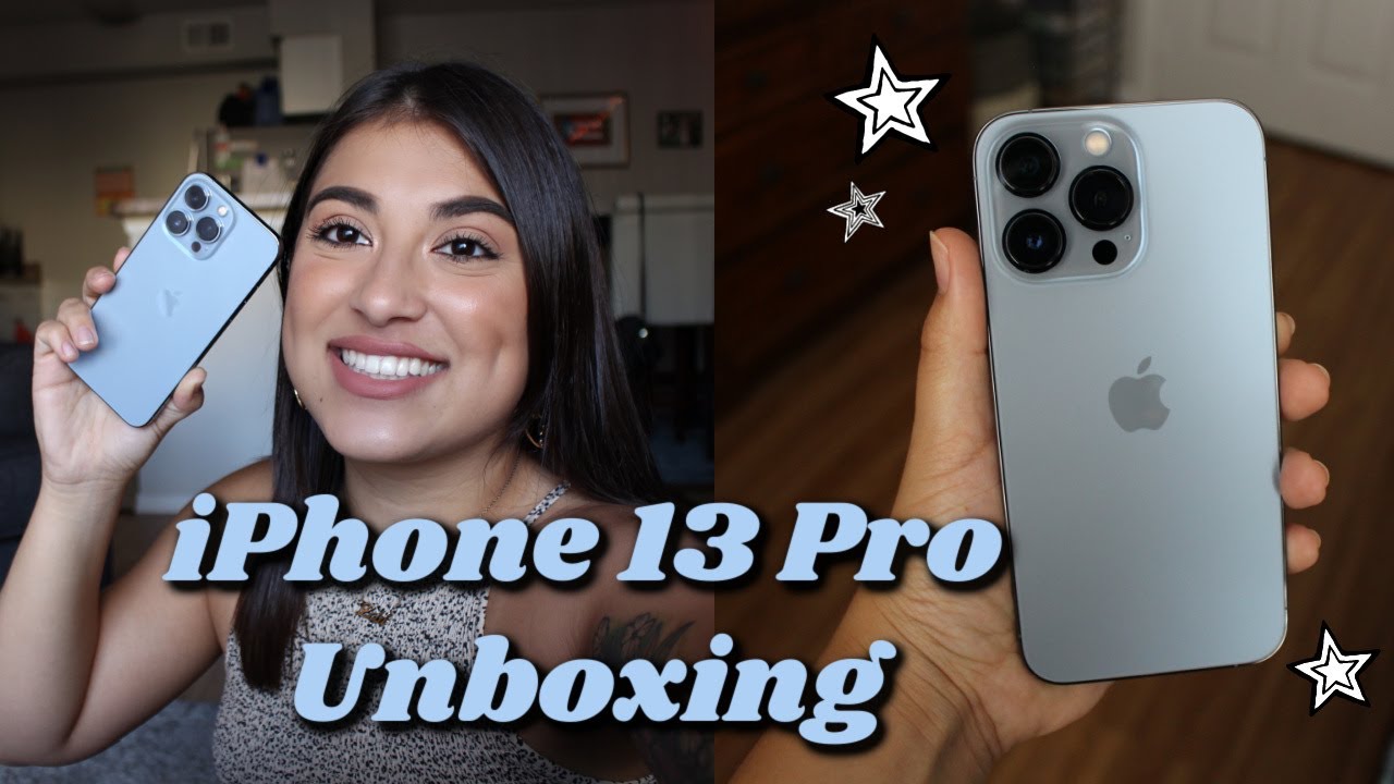 iPhone 13 Pro (Sierra Blue) Unboxing + Setup & camera test!
