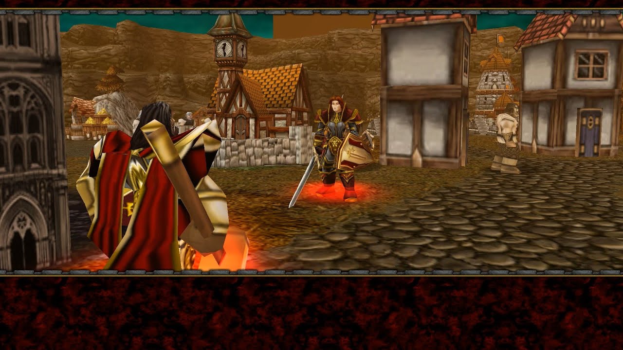 Chasing the Dawn Intro & Chapter 1 The Road to Tirisfal - Warcraft 3 custom campaign