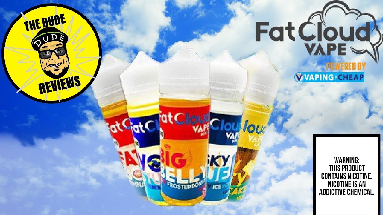 Fat Cloud Vape/ Full Line E-Liquid Review