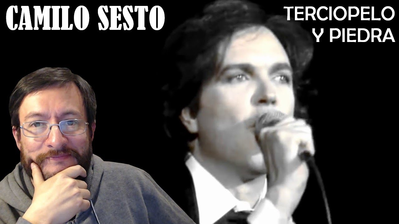 Camilo Sesto | Terciopelo y Piedra (en vivo) | REACCIÓN