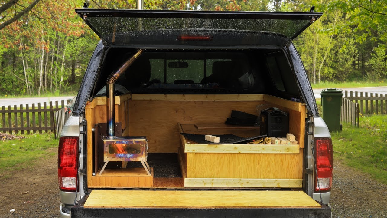 Wood Stove Truck Camper - How To Heat A Camper