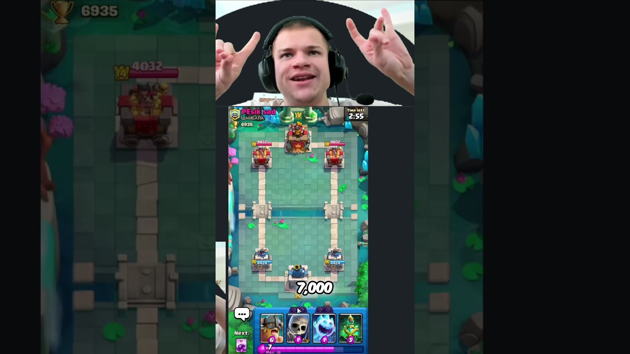 Clash Royale  Road to 7K Trophies - Epic Plays and Strategy! #clashroyale #gaming #jynxzi