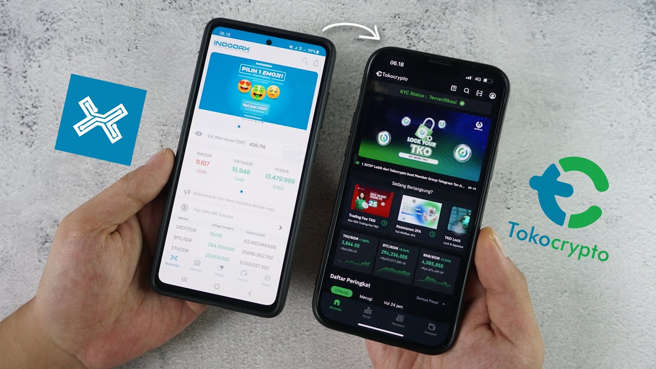 Cara Memindahkan Koin Crypto Dari Indodax Ke Tokocrypto