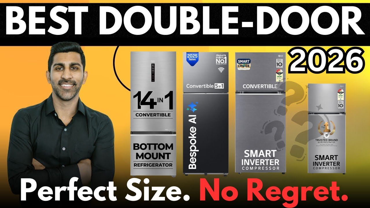 Best Double Door Refrigerator (Don’t Overpay!)⚡Best Refrigerator Under 25000⚡Best Refrigerator 2026