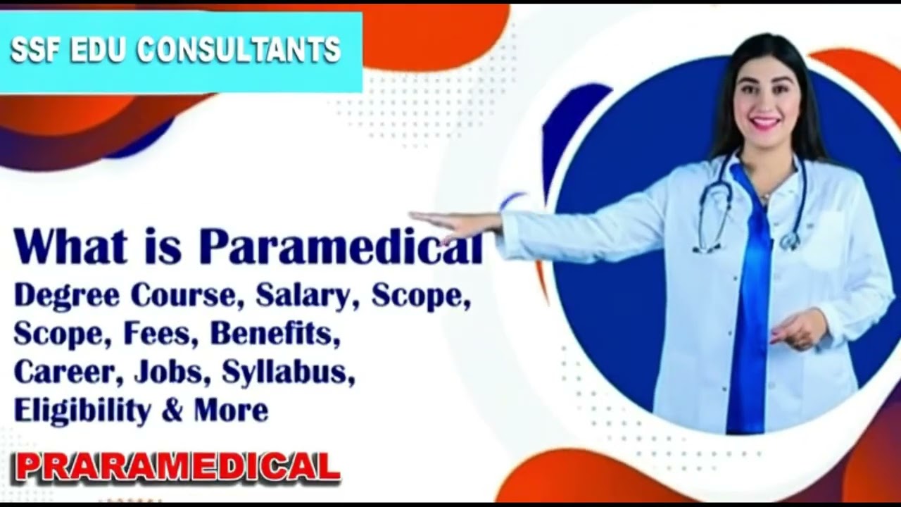 MEDICAL TRAINING (PARAMEDICAL DEGREE COURSE)