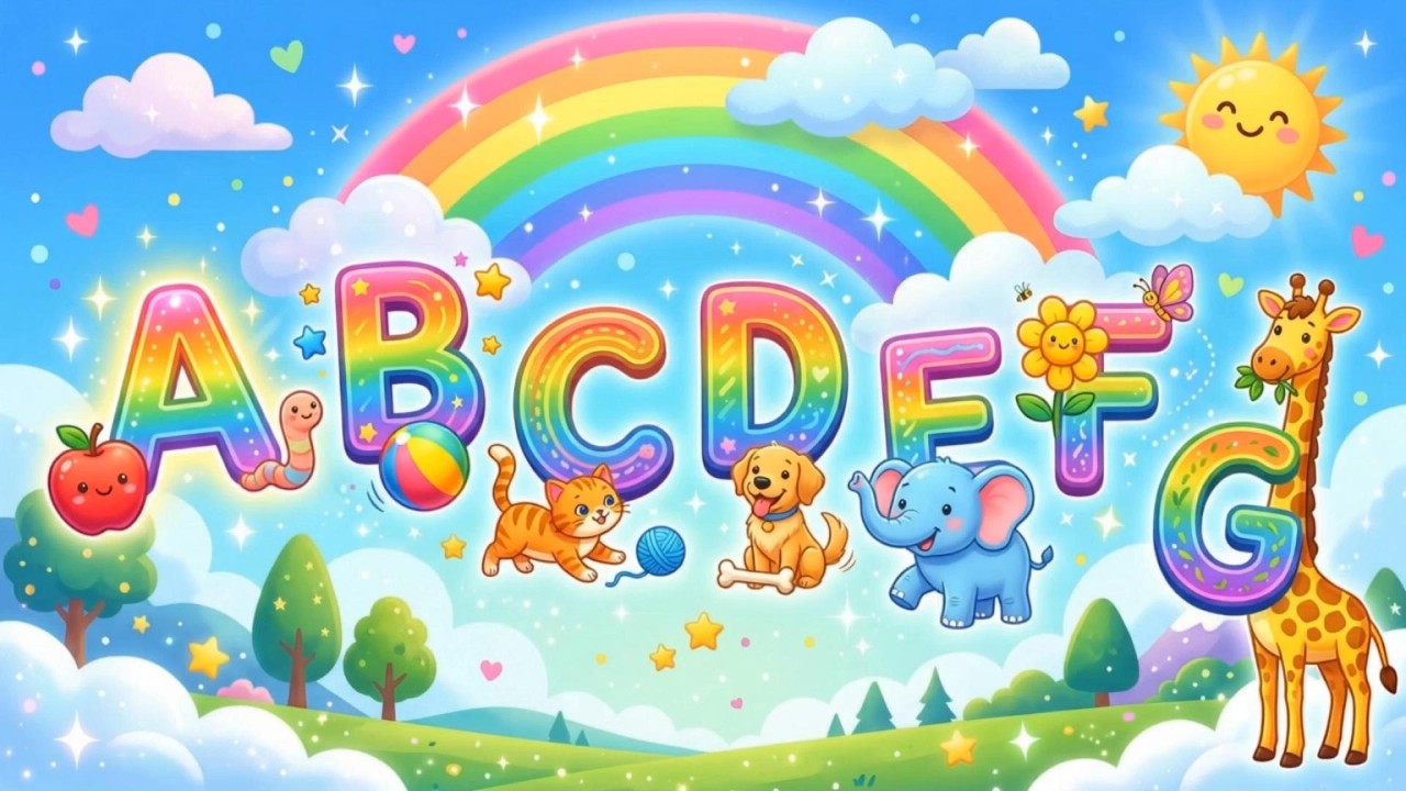 ABC- Kids learn alphabets A- Z with Phonic Sounds- LEARN  all the letters with their pronunciations