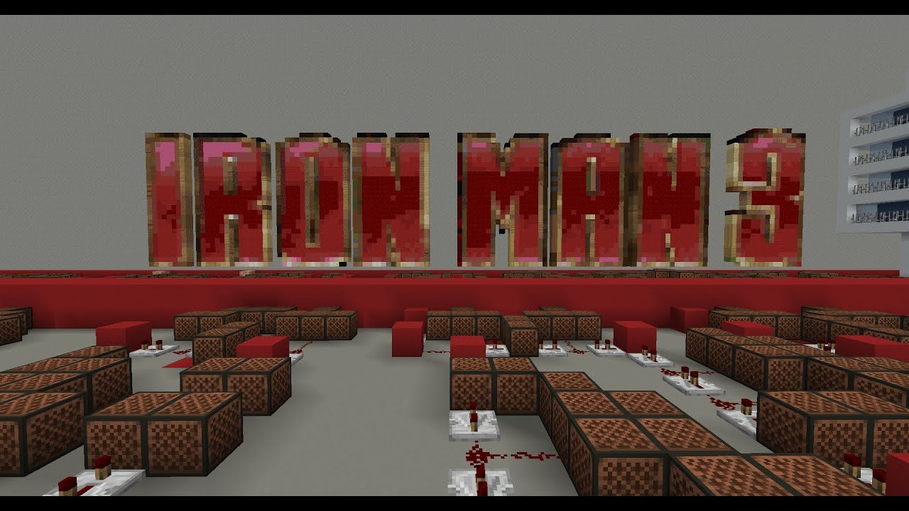 Iron Man 3 Theme [Minecraft Noteblocks]