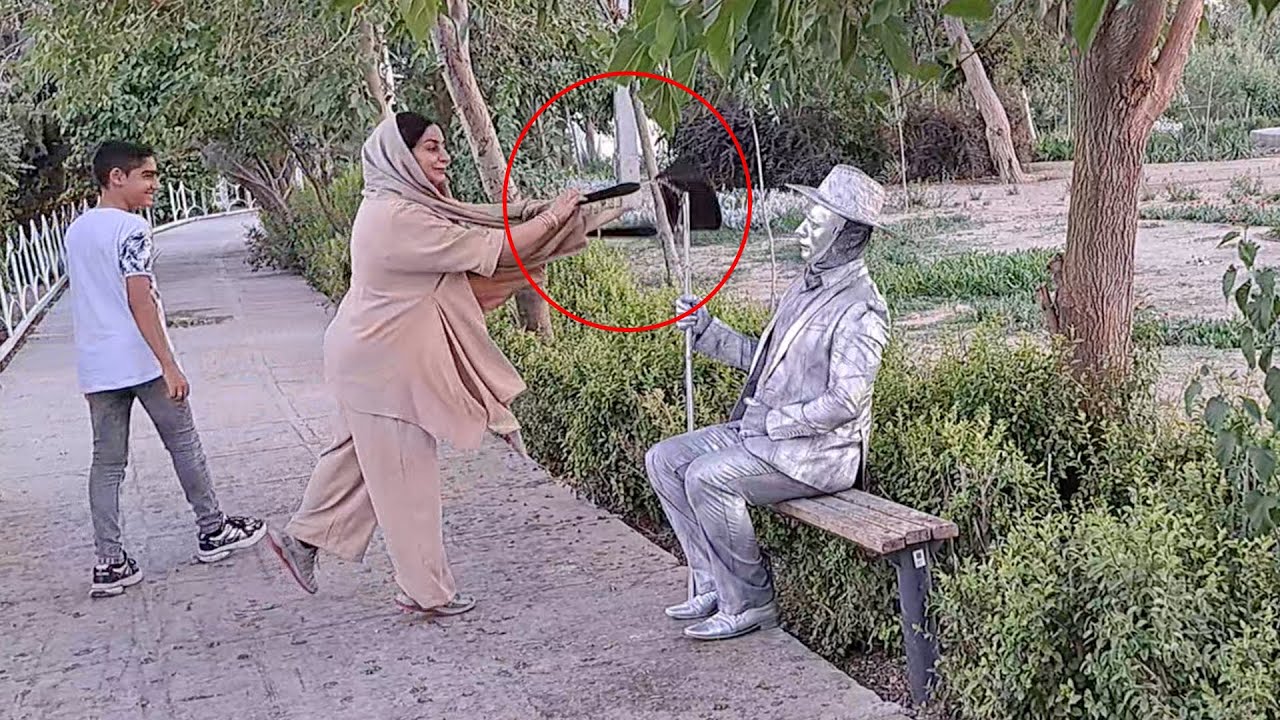 #Cowboy_prank in Iran Country. Got some super funny reactions, hope you enjoy it.