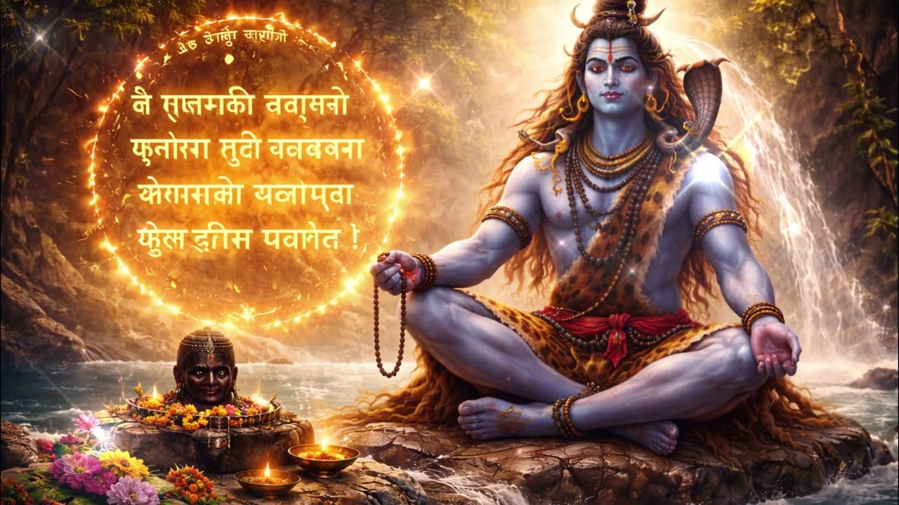 महामृत्युंजय मंत्र 108 बार 🙏 | ॐ त्र्यम्बकं यजामहे | Powerful Shiv Mantra 2026
