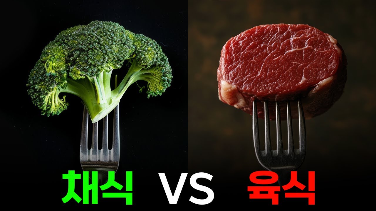 완전 채식 vs 완전 육식, 뭐가 더 건강에 좋을까?🤔