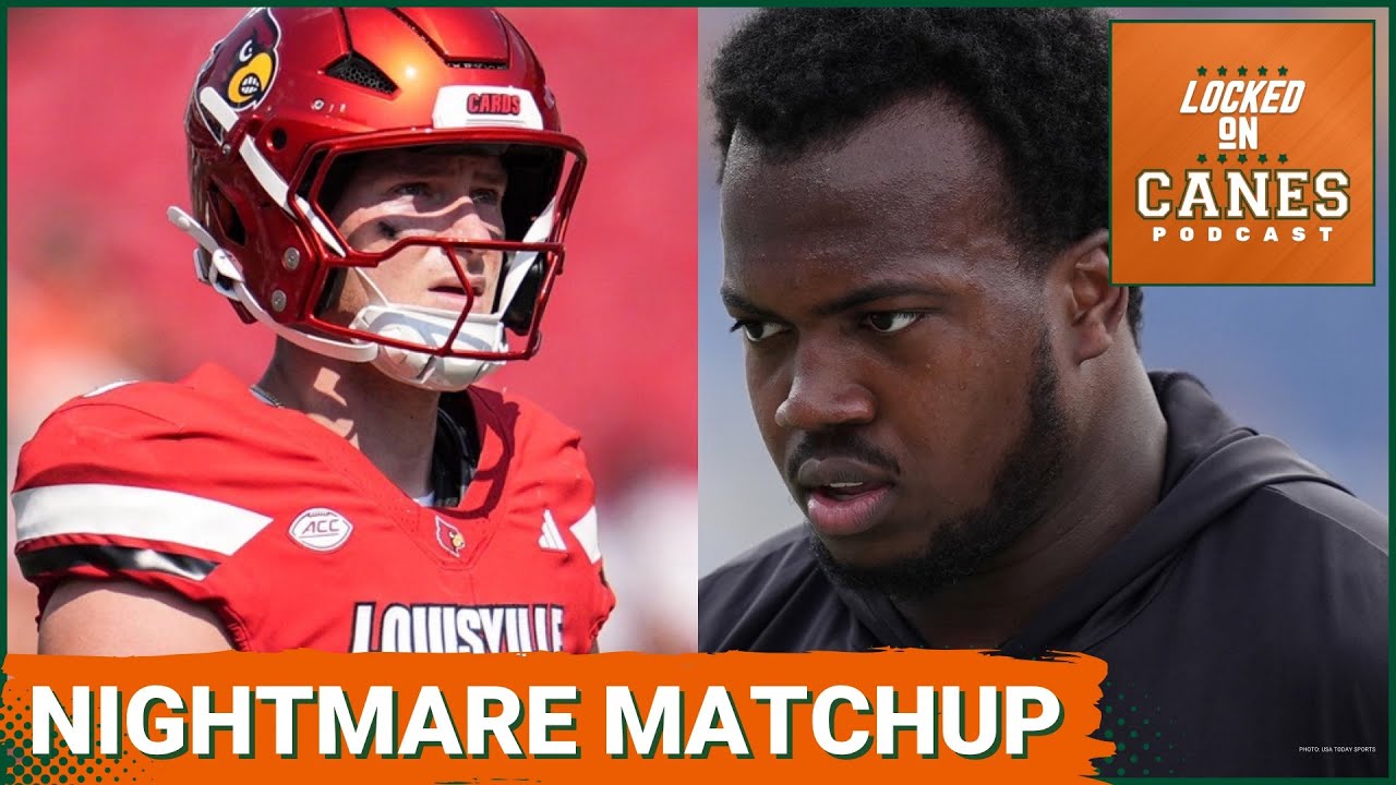 Louisville's Offensive Line Faces NIGHTMARE Matchup Against Miami's Ferocious Defense