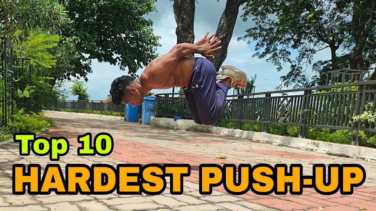 Top 10 Extreme Push-ups || 10 Most Difficult Push-up || Dangerous Pushup || @triplerfitness18