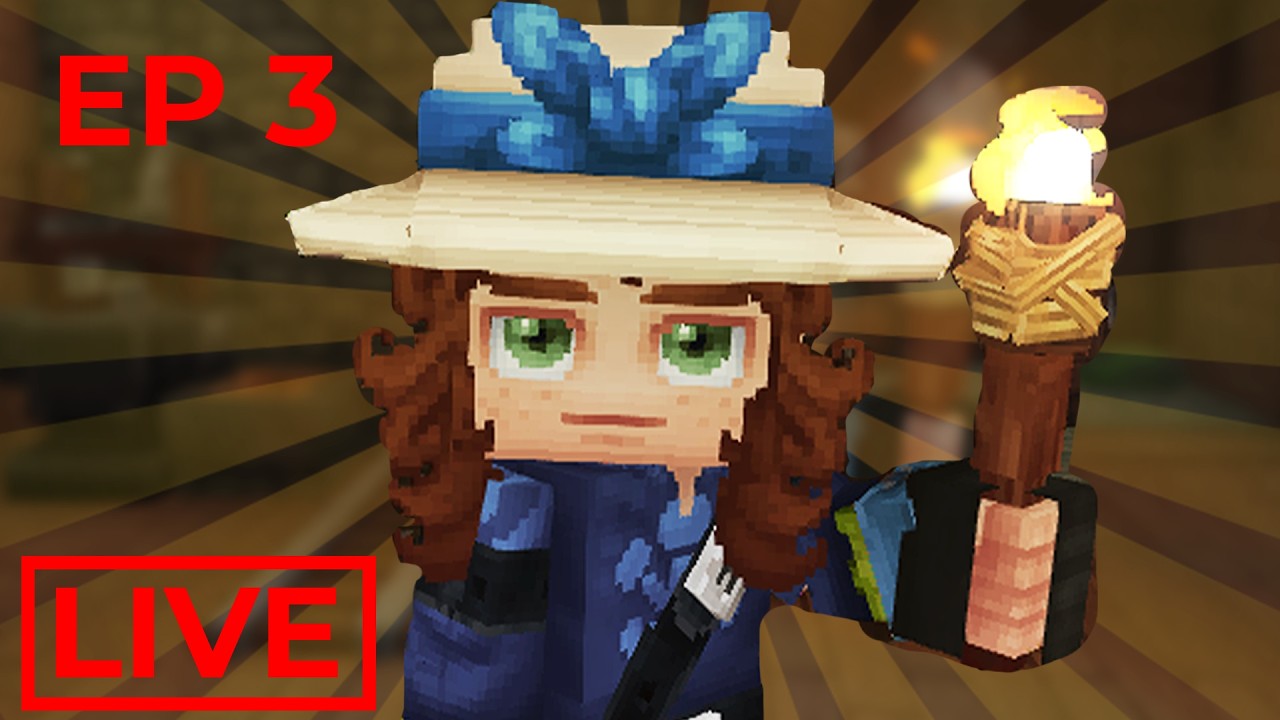 Getting New Shiny Armor (Hytale Live Ep. 3)