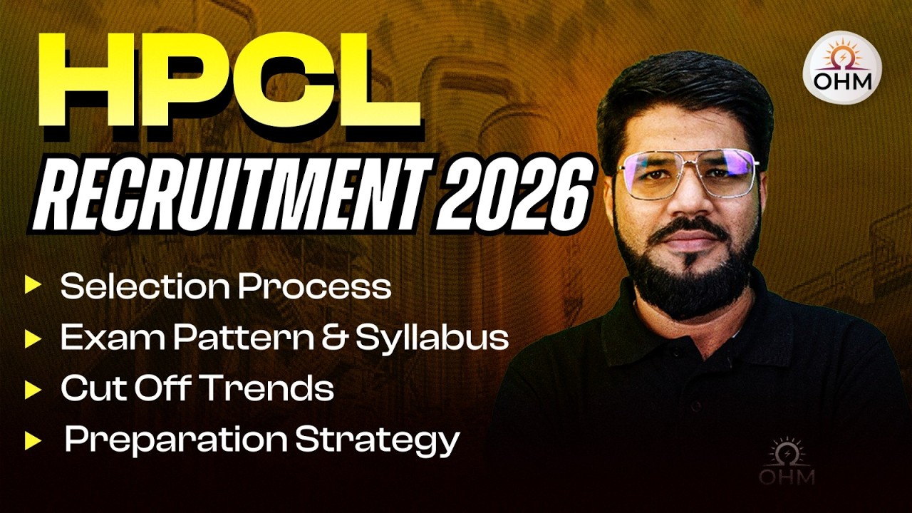 HPCL Recruitment 2026 | Electrical 117+37 Vacancies | CBT Pattern, Cutoff Trends & 60-Day Strategy