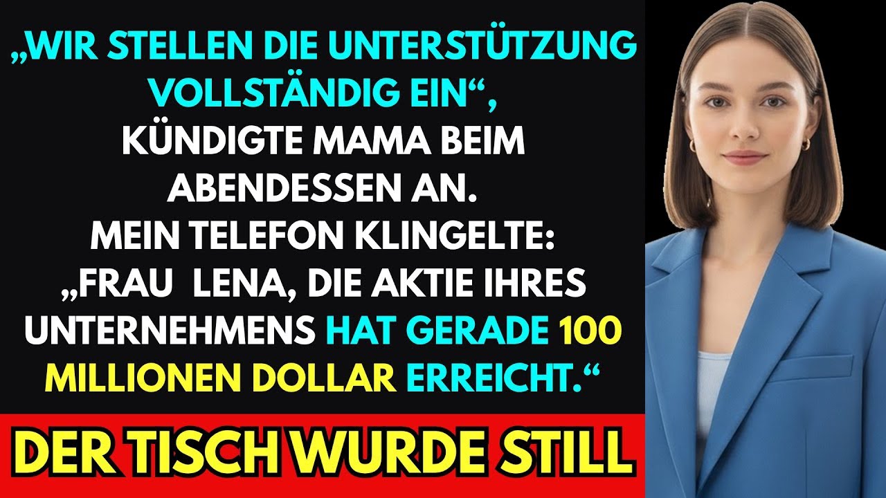 Beim Familientreffen wurde ich unterbrochen – bis mein Assistent laut ‚Der CEO ist dran!‘ rief
