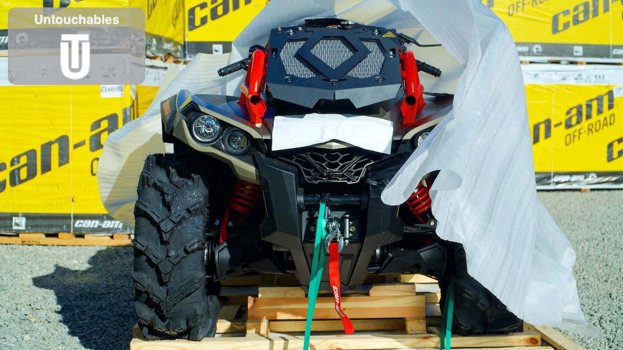 ❗️Распаковка❗️😎 Новый Can Am Outlander 1000R XMR 2022 😱 
