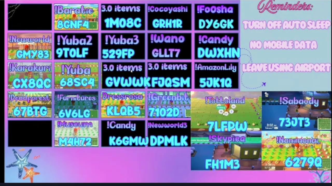Treasure islands FREE for all  || Animal crossing New Horizons