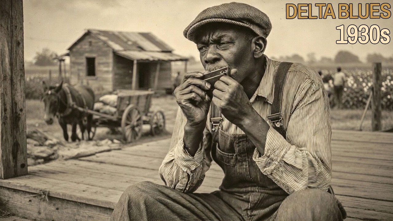 Dust & Pine Shadows | Delta Blues 1930s | Raw Acoustic Mississippi #2